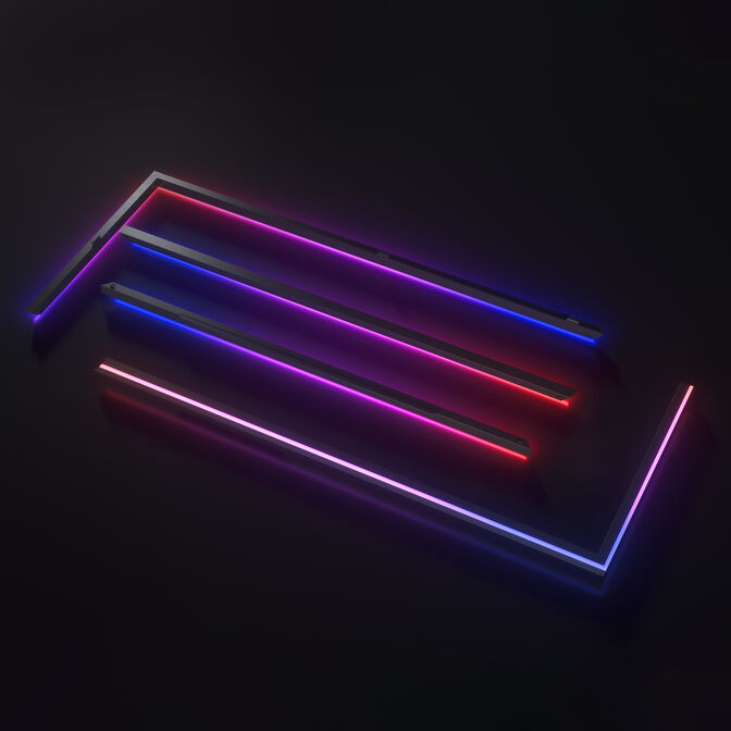 Premium DRGB Kit Phanteks NV9 + Power Hub Preto image number 0