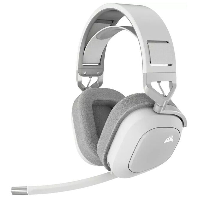 Headset Corsair HS80 MAX Gaming Wireless Branco image number 3