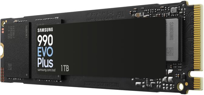 SSD Samsung 990 EVO Plus 1TB Gen4 M.2 NVMe (7150/6300MB/s) image number 2