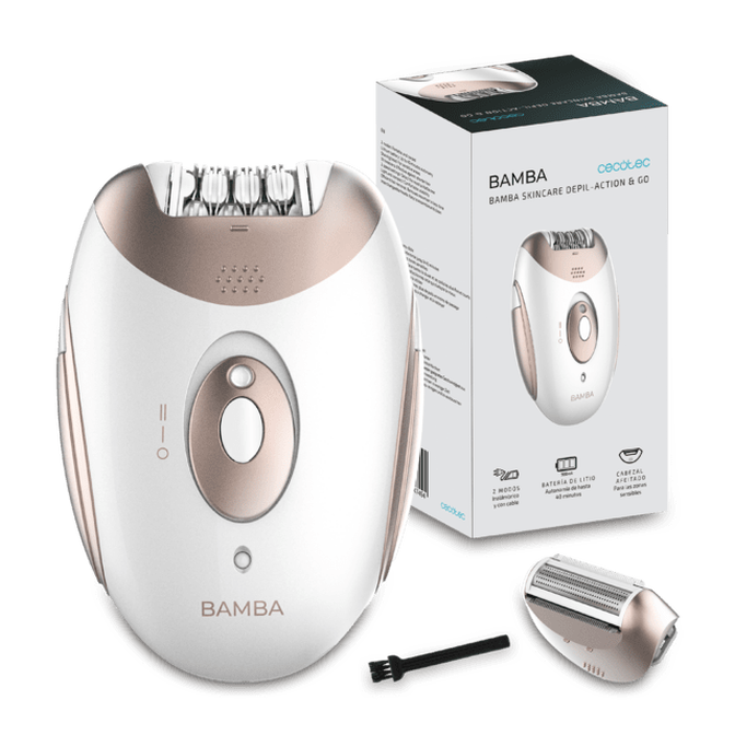 Depilador Cecotec Bamba SkinCare Depil-Action Go image number 1