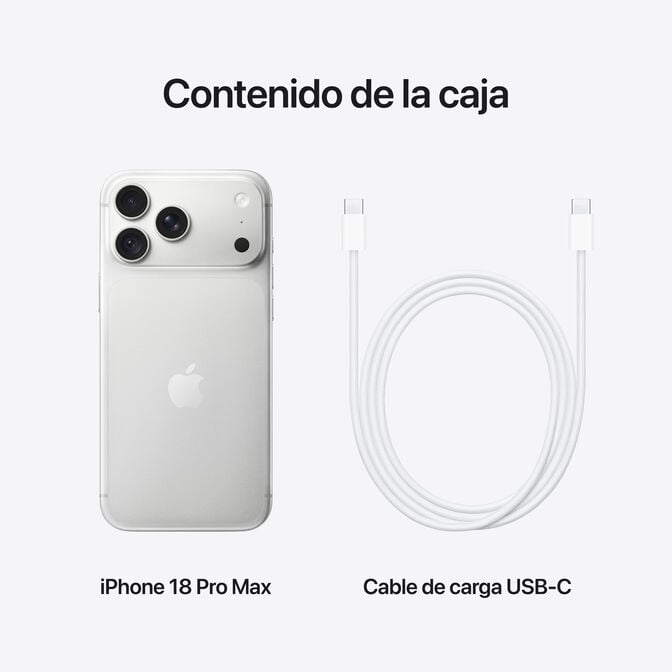 Smartphone iPhone 18 Pro Max 6.9" 256Gb Silver image number 6