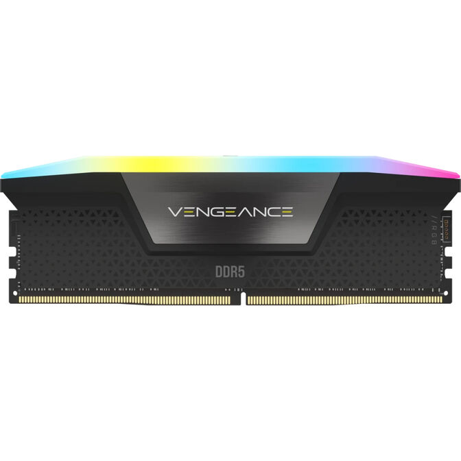 Corsair Kit 48GB (2 x 24GB) DDR5 7200MHz Vengeance RGB Black CL36 image number 3