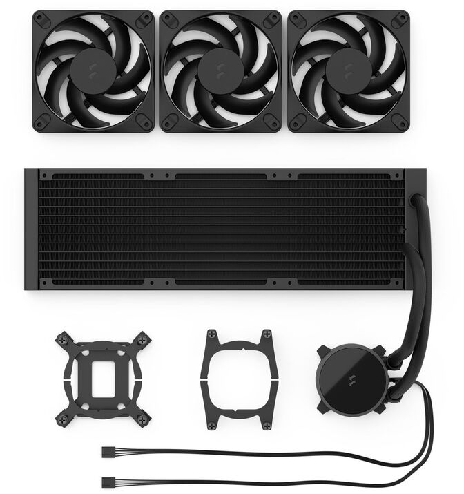 Water Cooler CPU Fractal Design Radius 360 Preto image number 3