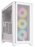Caixa ATX Corsair iCUE 4000D Airflow RGB Branco Vidro Temperado image number null