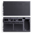 Caixa Micro-ATX Jonsbo D32 STD MESH Vidro Temperado Preto image number null