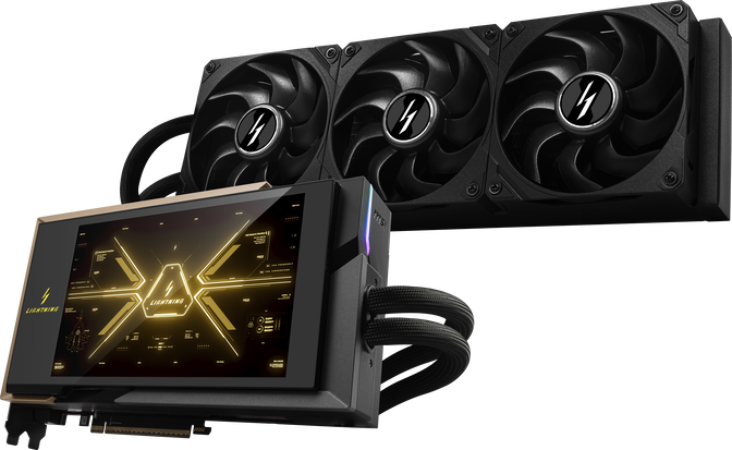 Gr&aacute;fica MSI GeForce&reg; RTX 5090 LIGHTNING Z 32GB GDDR7 DLSS4 image number 2