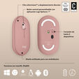 Rato Logitech Pebble 2 M350s Bluetooth Tonal Rose image number null