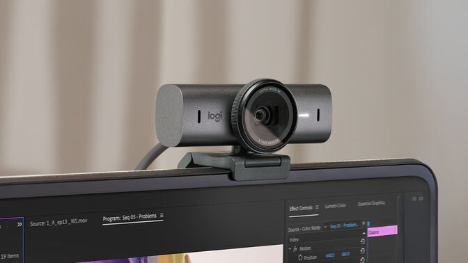 Webcam Logitech MX Brio 4K Ultra HD USB-C Grafite image number 2