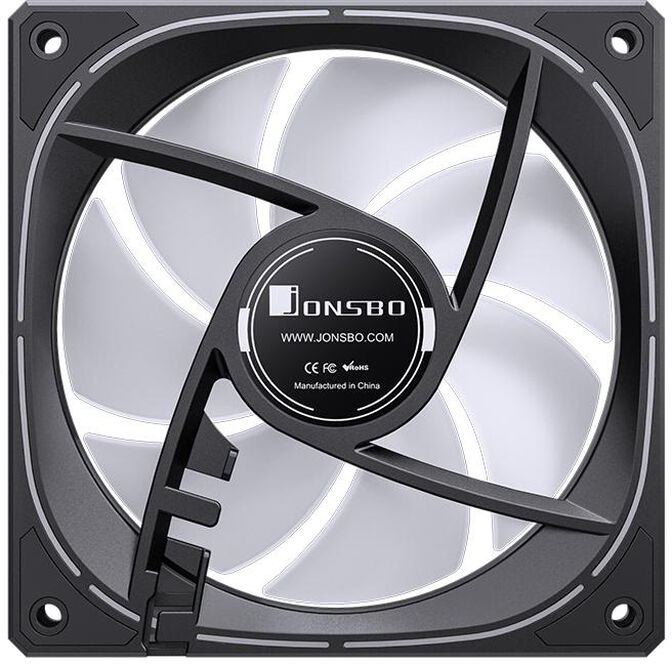 Ventoinha Jonsbo FR-505 ARGB Reversed PWM Preto - 120mm image number 9