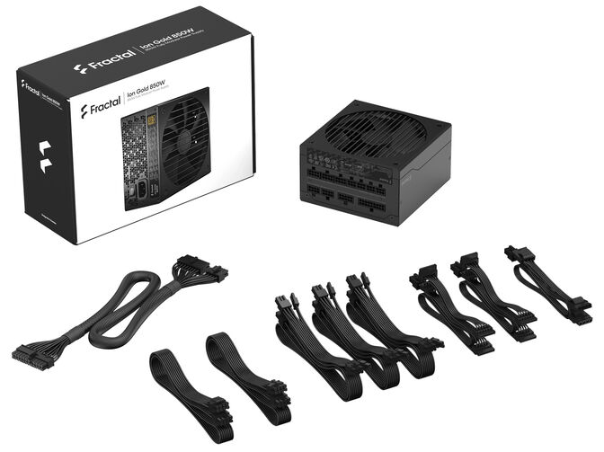 Fonte Fractal Design Ion 850W 80+ Gold Full Modular image number 9