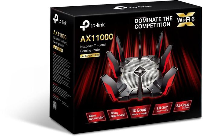 Router TP-Link Archer AX11000 Tri-Band Wi-Fi 6 Gaming image number 1