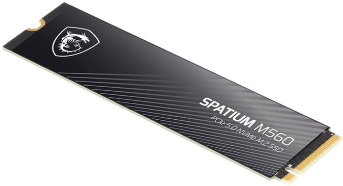 SSD MSI SPATIUM M560 2TB Gen5 M.2 NVMe (10300/8700MB/s) image number 3
