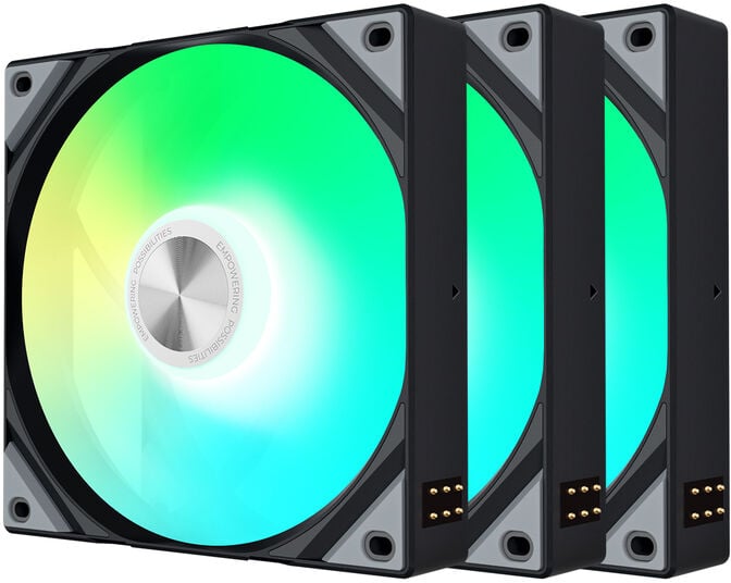 Ventoinha TRYX Rota SL ARGB Preto 120mm (Pack 3) image number 0