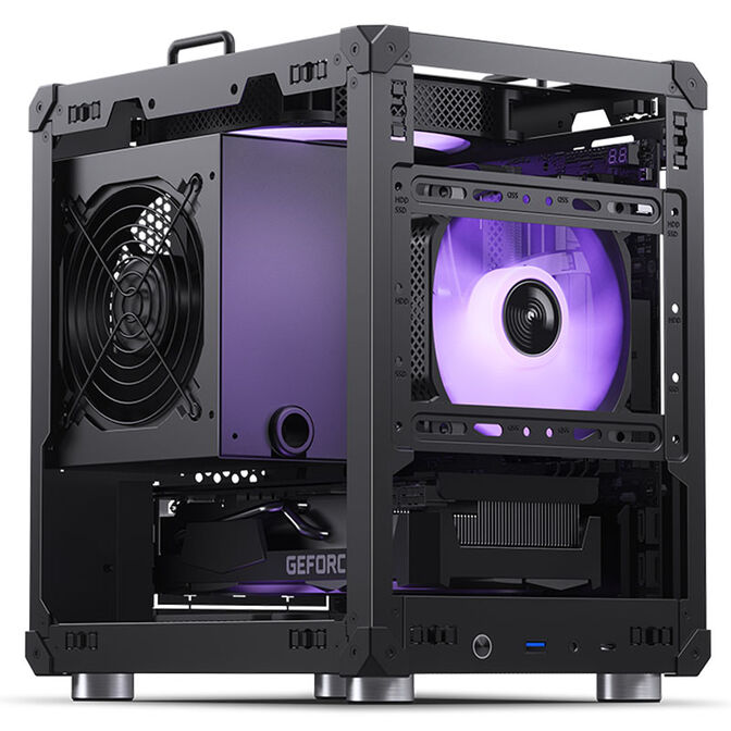 Caixa Micro-ATX Jonsbo C6 c/ Al&ccedil;a Preta image number 7