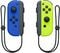Comando Nintendo Joy-Con (set Esq/Dir) Azul/Amarelo N&eacute;on