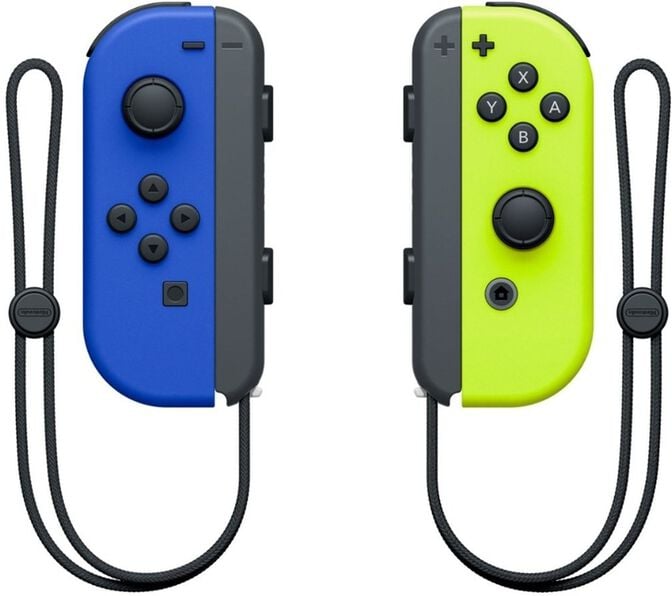 Comando Nintendo Joy-Con (set Esq/Dir) Azul/Amarelo N&eacute;on image number 0