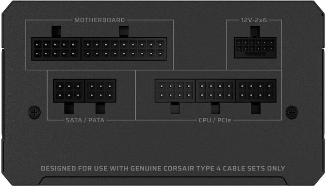 Fonte Modular Corsair RMe Series RM850e 850W 80 Plus Gold ATX3.1 - PCIe 5.1 image number 3