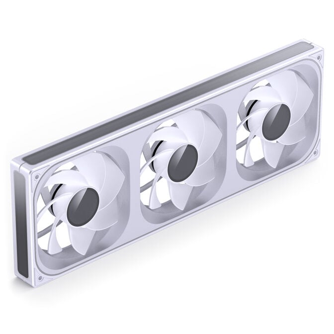 Ventoinha Jonsbo ZB-360  RGB Single-Frame Reversed Brancas - Tripla Ventoinha 120mm ( 360mm ) image number 1
