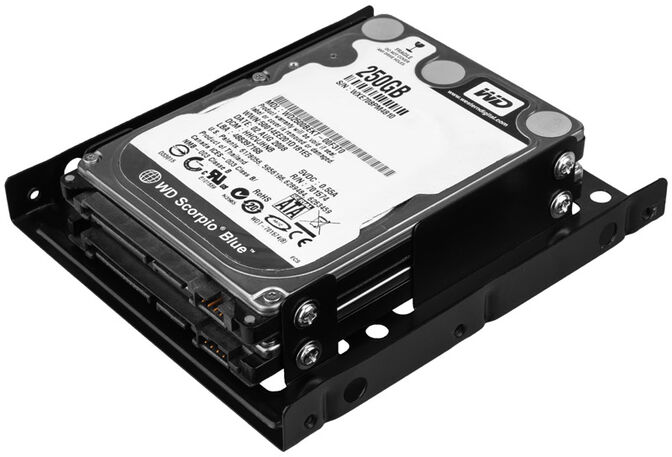 Adaptador AXAGON RHD-225 Dual 2.5" HDD para 3.5" Preto image number 1