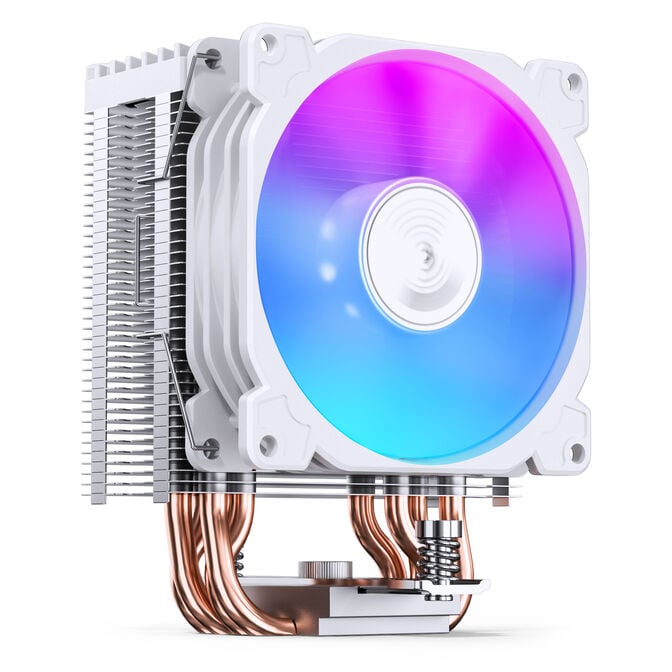 Cooler CPU Jonsbo CR-1400E RGB Branco - 92mm image number 1