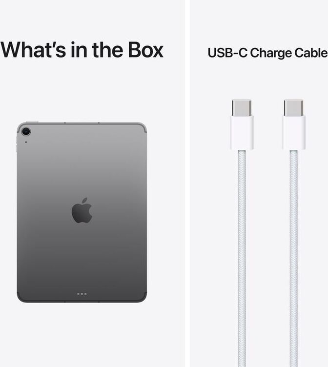 Tablet Apple iPad Air M4 11" Wi-Fi + Cellular 128GB Cinzento Espa&ccedil;o Liquid Retina image number 2