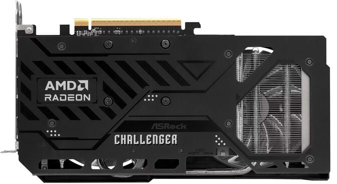 Gr&aacute;fica ASRock Radeon RX 9060 XT Challenger OC 16GB GDDR6 image number 6