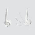 Headset Logitech H390 USB Branco image number null