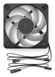 Ventoinha Fractal Design Dynamic 3 12 RGB 120mm 2200RPM 4 Pinos PWM Preta image number null