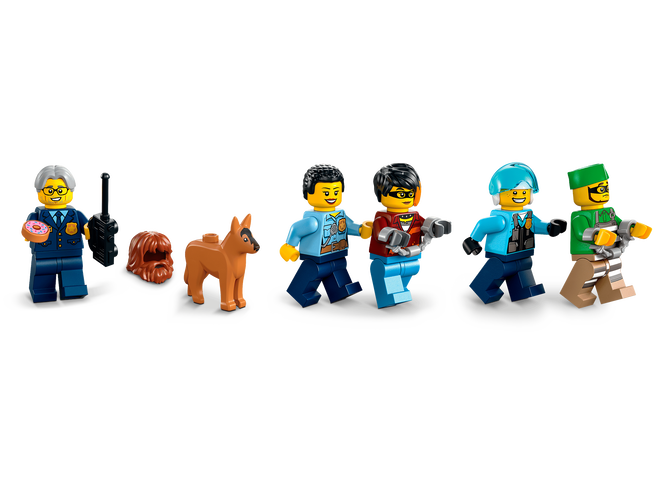 LEGO City: Esquadra da Pol&iacute;cia, 668 Pe&ccedil;as (60316) image number 2