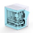 Caixa Micro-ATX Jonsbo TK-1 2.0 Vidro Temperado Branco image number null