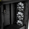 Caixa E-ATX Corsair iCUE 4000X RGB Preto Vidro Temperado image number null