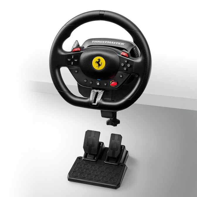 Conjunto Thrustmaster T98-P Ferrari 296 GTB Edition PS5 / PS4 / PC image number 3