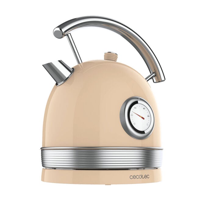 Chaleira El&eacute;trica Cecotec ThermoSense 420 Vintage Light 1.8L 2200W Bege image number 1