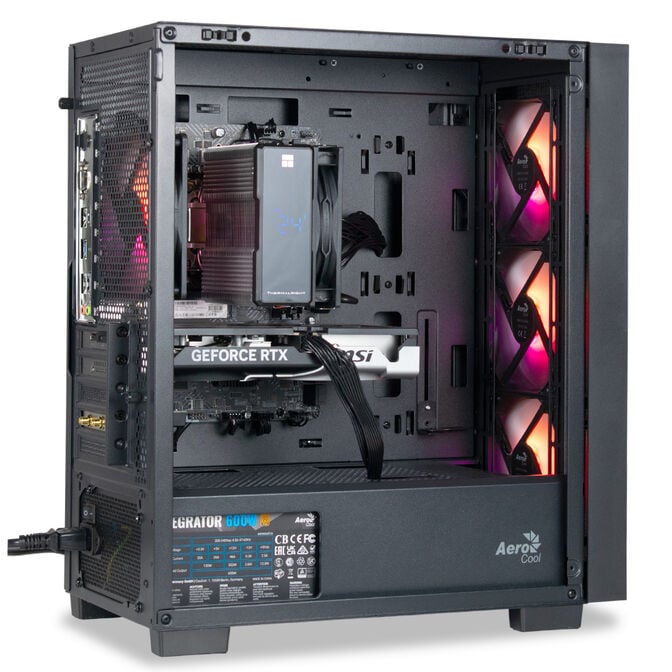 Computador AURA Gamer-PC Intel i5 14400F 32GB DDR4 1TB RTX 5060 Ti WiFi W11 image number 2