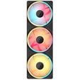 Ventoinha Corsair iCUE Link LX360-R RGB PWM Preta 120mm (Pack 3) image number null