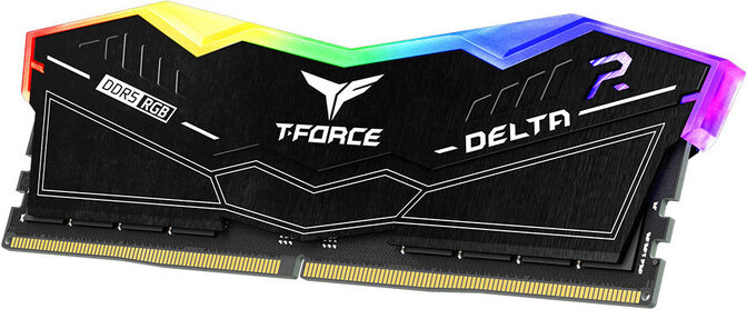 Team Group Kit 32GB (2 x 16GB) DDR5 6400MHz Delta RGB Preto CL32 image number 2