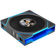Ventoinha Lian Li UNI FAN TL120 LCD FLEX Wireless Preto 120mm (Pack 3) image number null
