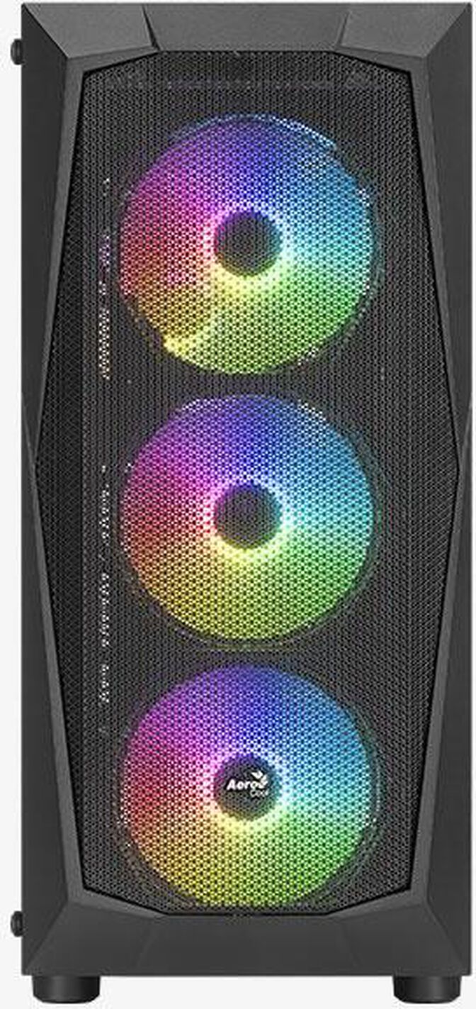 Caixa ATX Aerocool Falcon ARGB Vidro Temperado Preto image number 2