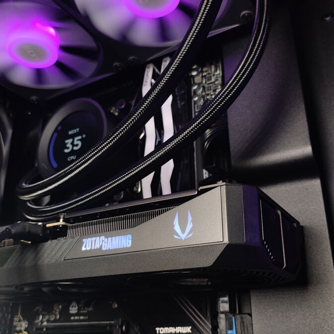 Computador King Mod Gamer-PC NZXT Ryzen 5 9600X 32GB DDR5 1TB RTX 5070 WiFi W11 image number 8