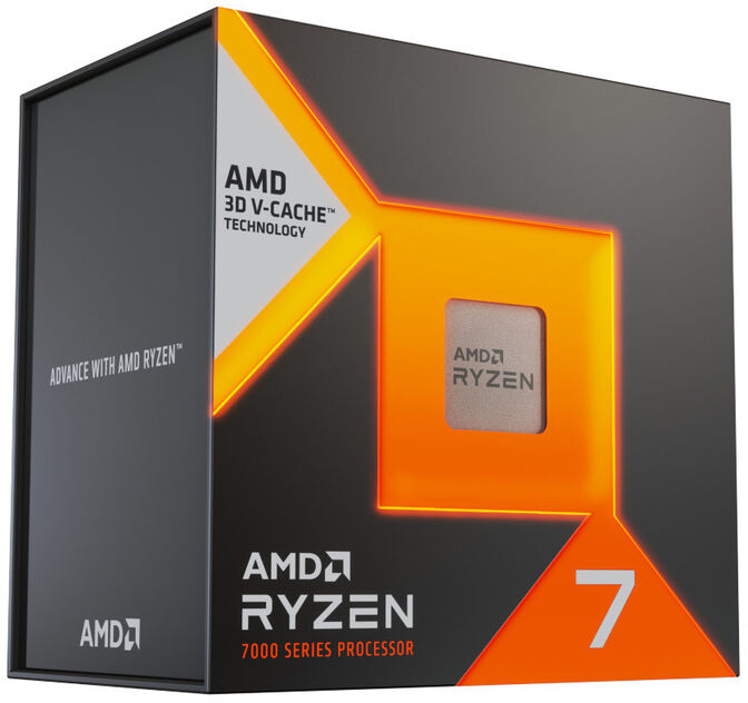 Processador AMD Ryzen 7 7800X3D 8-Core (4.2GHz-5.0GHz) 104MB AM5 image number 2
