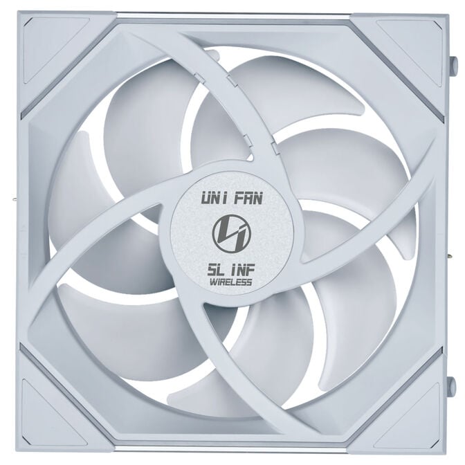 Ventoinha Lian Li UNI FAN SL140 Infinity Wireless RGB Reverse Blade PWM Branco 140mm image number 4