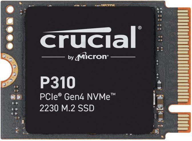 SSD Crucial P310 2TB NAND Gen4 M.2 NVMe 2230 (6000/7100MB/s) image number 0