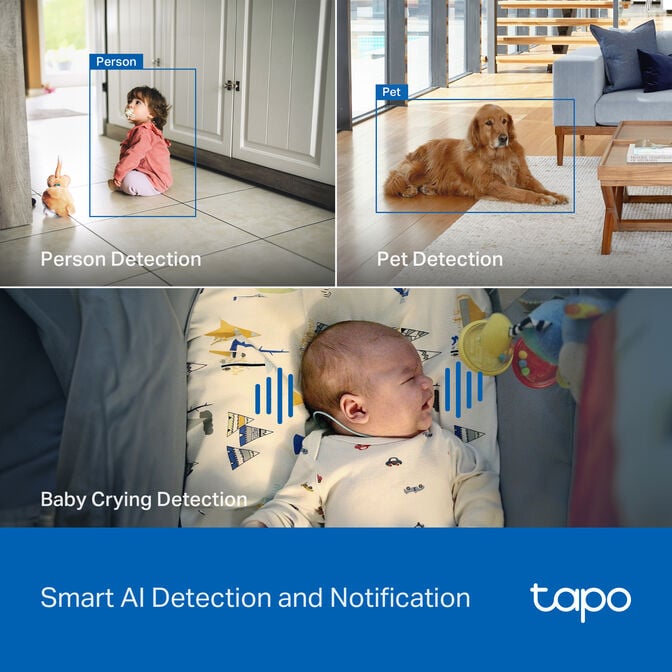 C&acirc;mara de Seguran&ccedil;a TP-Link Tapo C260 4K Pan/Tilt AI Home Security Wi-Fi image number 10