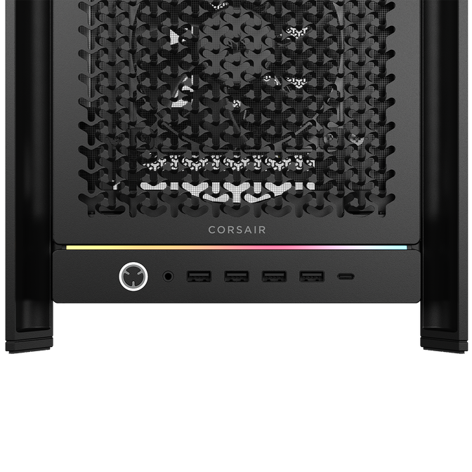 Caixa E-ATX Corsair Frame 5000D RS Airflow Preto Vidro Temperado image number 2