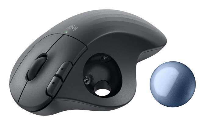 Rato Logitech Ergo M575S Trackball 2000DPI Wireless/Bluetooth Grafite image number 2