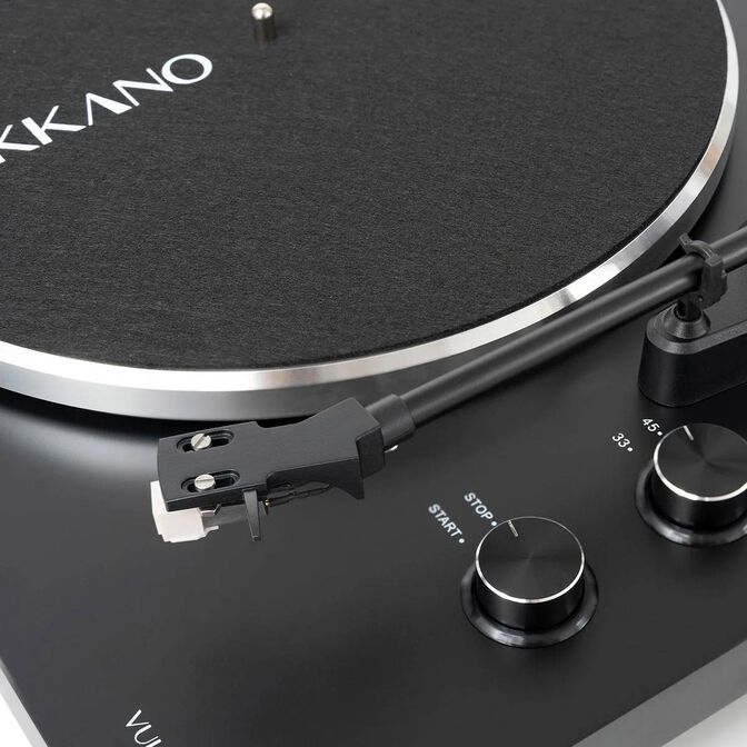 Gira-discos Vulkkano TD10 10W Bluetooth USB Preto image number 6
