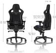 Cadeira noblechairs EPIC - Preto / Azul image number null