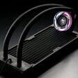 Water Cooler CPU Raijintek Eos RGB Rainbow 240mm image number null