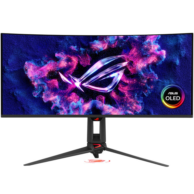 Monitor ASUS ROG Swift OLED PG34WCDN 34" 4K 360Hz  0.03ms G-SYNC 99% DCI-P3 True 10-bit 90W USB-C PD image number 0