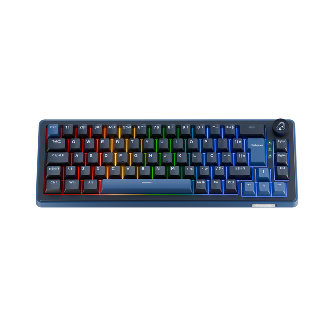 Teclado Mec&acirc;nico Ducky OK-M 68 65% Tri-Mode Hot-Swap RGB Tactile (PT) image number 0